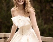 Rustic Little Wedding Dress- Custom made- Just for you