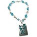 Day of the Dead Skeleton Playing Guitar Necklace
