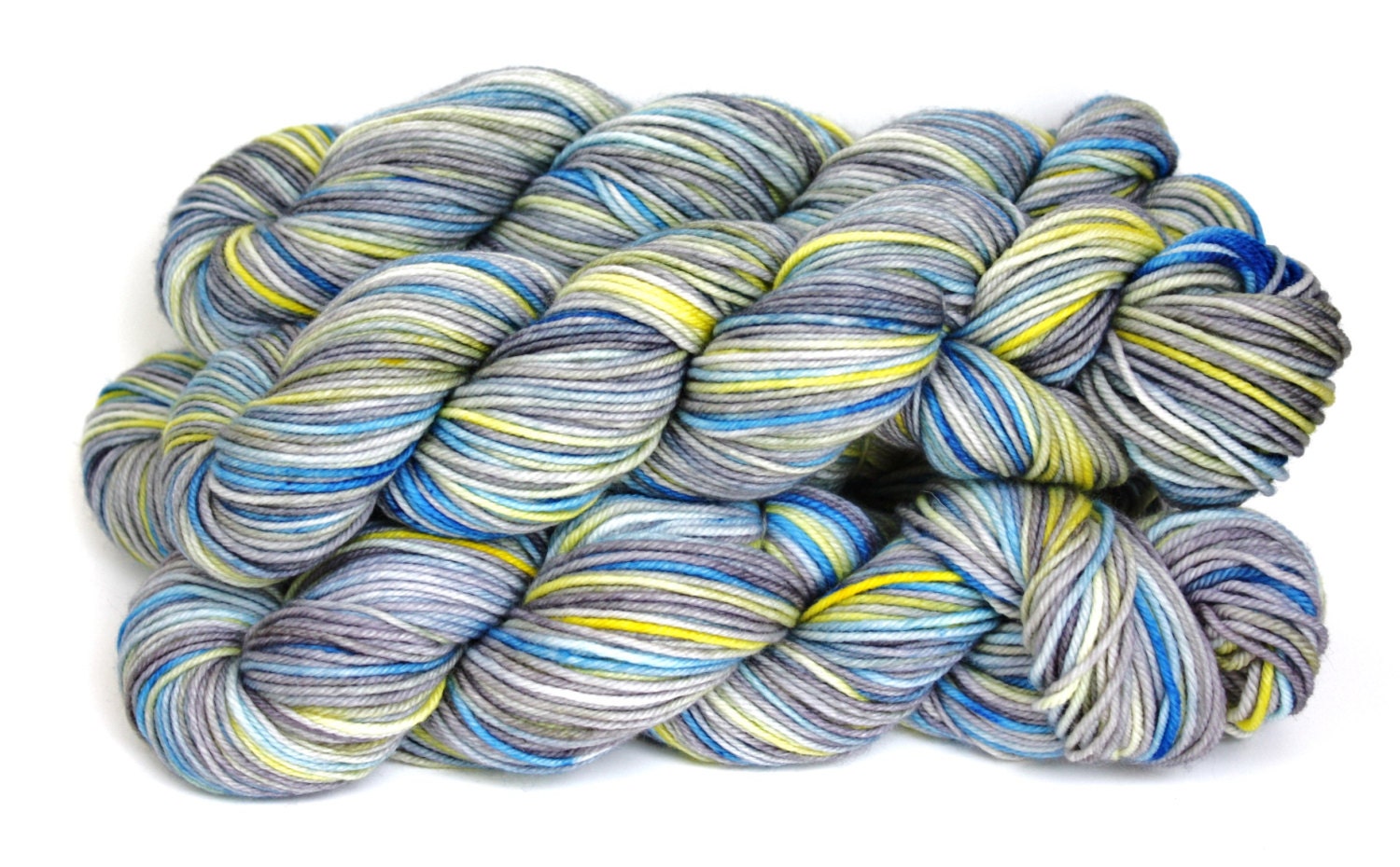 Skinny Dipping--Custom Order--hand dyed DK weight yarn, MCN (230yds/100gm)