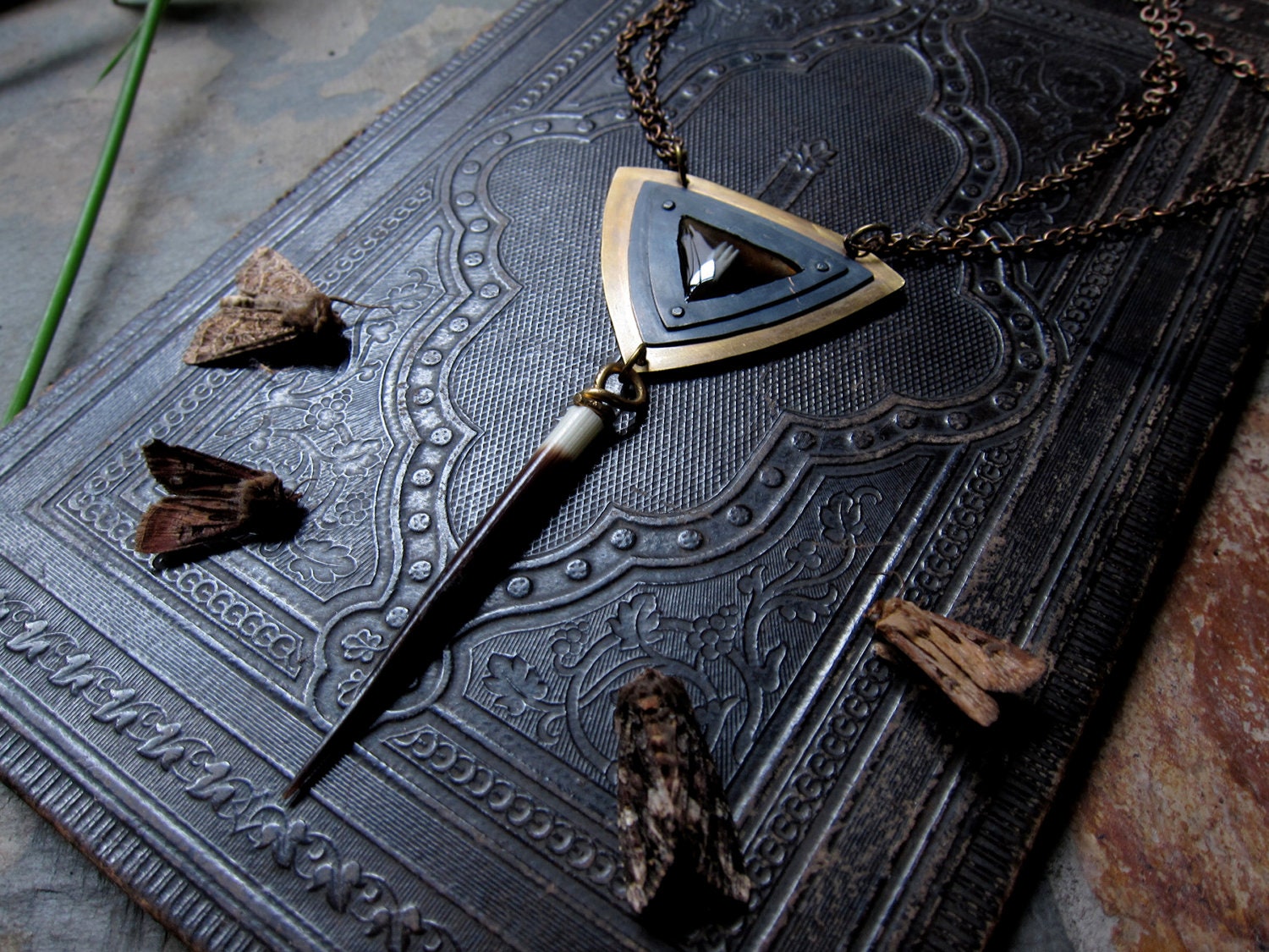 Oracle Necklace, Tooth and Quill