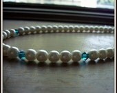 Pearl & Teal Necklace