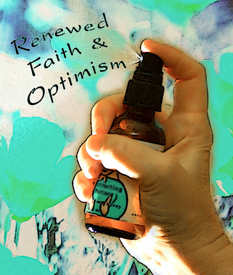Uplifting Body and Room Spray, 1 oz with Rose, Lavender, Organic Reiki-Infused Bach Flower Essence Aromatherapy for Relieving Depression