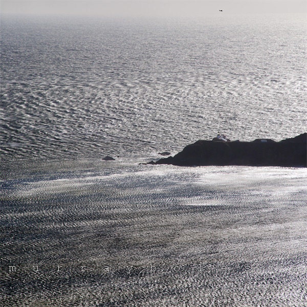 Fine Art Photograph, Lighthouse, Pacific Ocean Seascape, 20x20