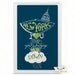 New York I Love You, But You're Bringing Me Down - Navy/Green - 11x17 Poster