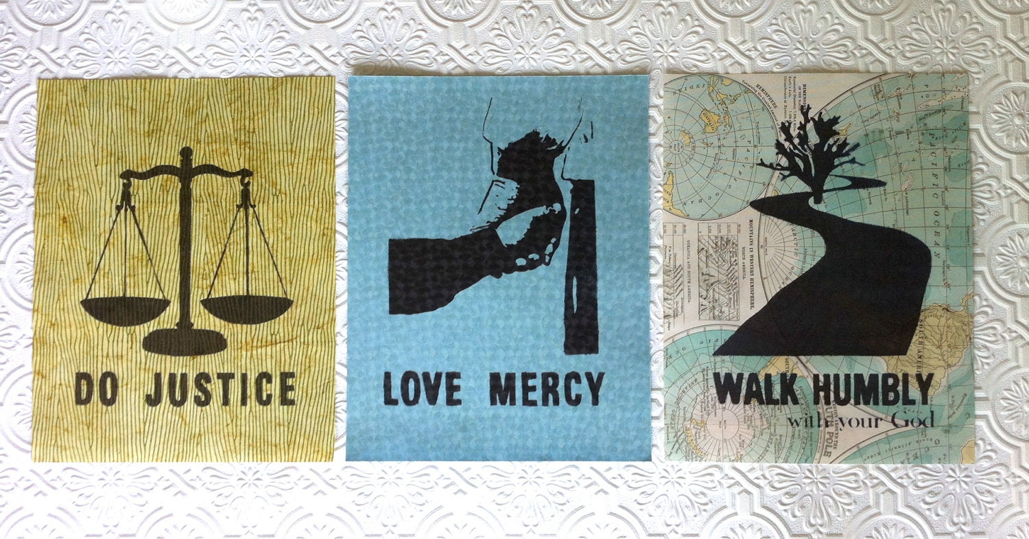 do justice, wall art, micah 6:8