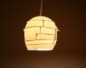 Pendant Lighting fixture: Spikes - Translucent Porcelain