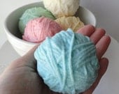 Gift Set - Ball of Yarn Gift Set - Goat's Milk Soap - You choose any 2 - Pink, Blue, Yellow, Green, Cream - Crochet Box Gift Set - SALE