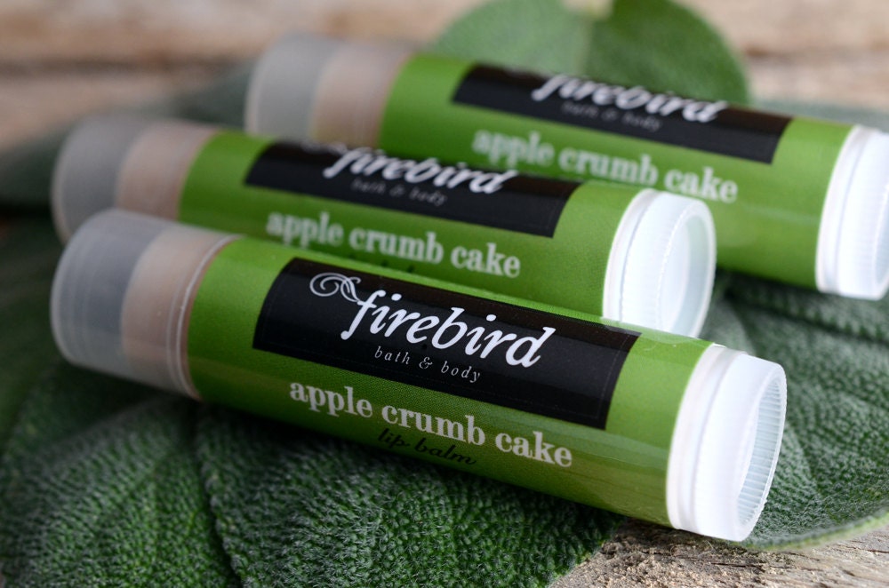 Apple Crumb Cake Lip Balm - Handmade Lip Balm