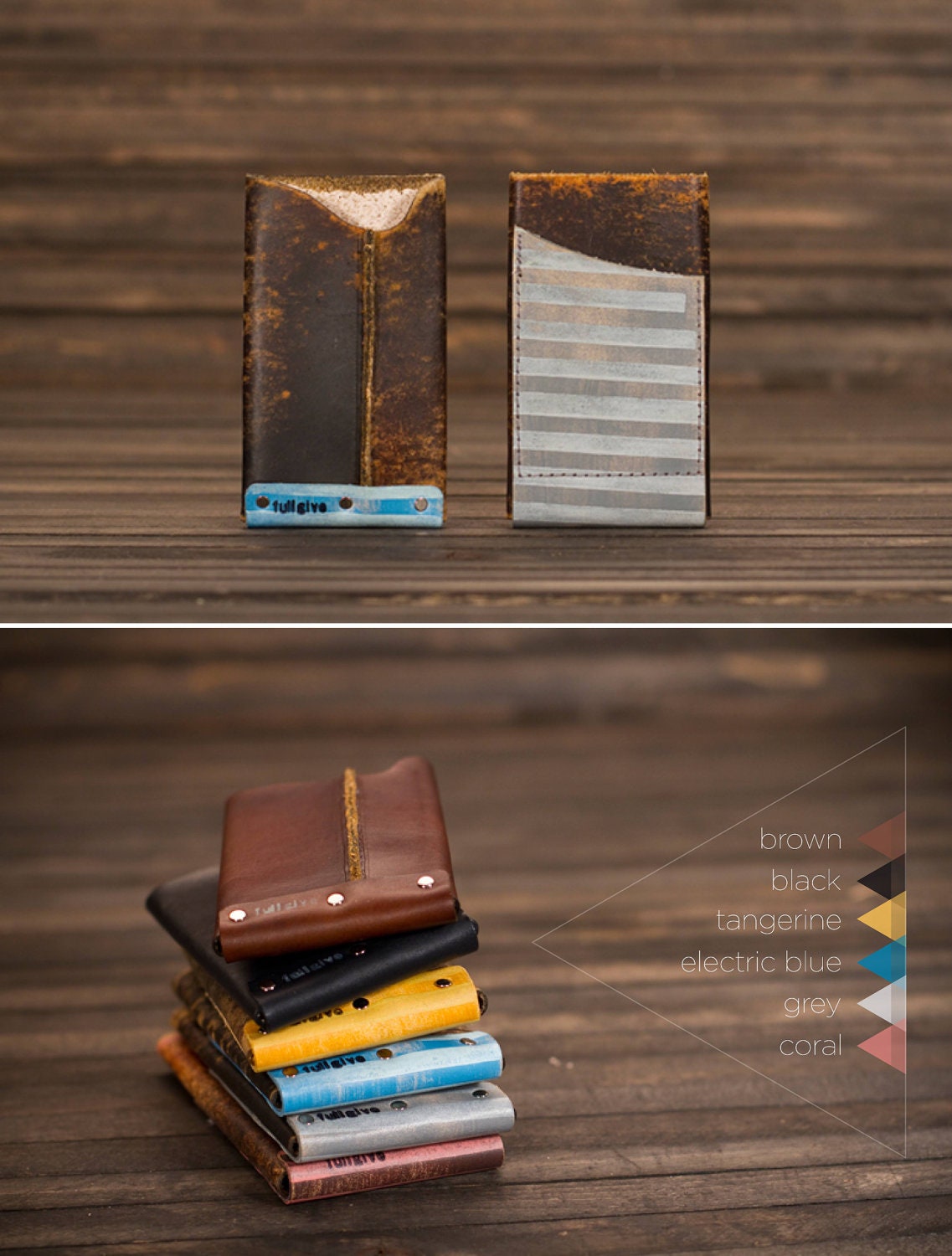 leather iPhone wallet