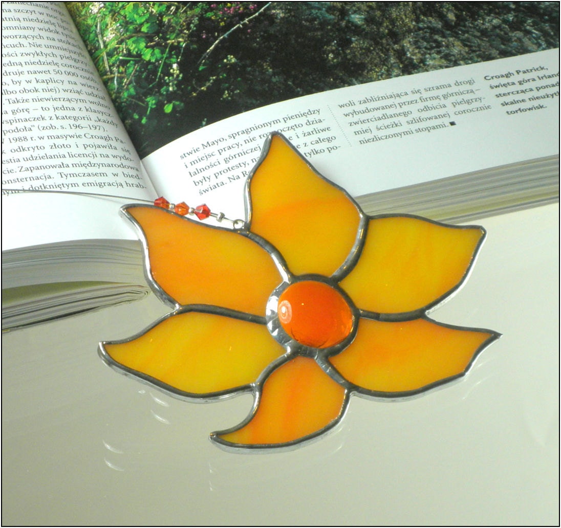 Stained glass Sunflower Suncatcher & Window ornament