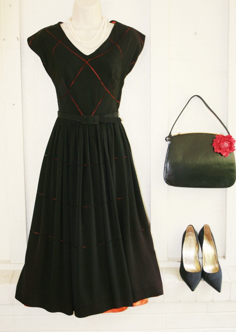 Prissy Persimmons - Circa 1950s - Mad Men - Pin Up -  Lucy