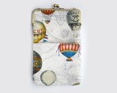 iPad Mini Cover, Kindle Fire Hd Cover, iPad Mini Case, iPad Mini, Nook Hd Plus Kindle Fire Hd 7 gadget case hot air balloon, with pocket.