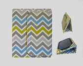 SALE iPad Cover Hardcover iPad Case iPad Mini Cover iPad Mini Case Custom iPad iPad 2 iPad 3 iPad 4 Cover Summerland Chevron