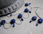 Southern Belle Victorian Regency Austen Necklace Choker earrings set CUSTOM
