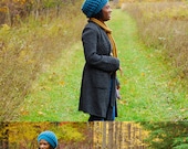 PDF pattern download - Adeline Coat Sweater - Original Knitting DIY Pattern