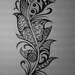Custom Ink Drawing Black & White Commissioned Artwork GREAT TATTOO Designs