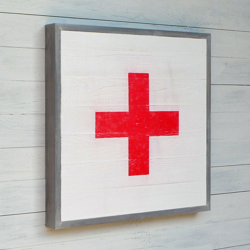 SALE - Modern Rustic Wood Sculpture Art, Positive Sign, 22 x 22