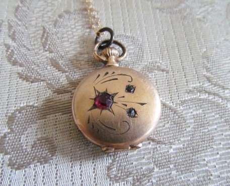 Antique Fausse Montre Pendant c.1870