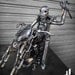 Recycled Metal Skeleton Rider (medium item)