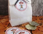 Ahoy Matey...Personalized Boy Pirate Party Favor Stickers Il_170x135
