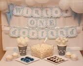 Blue WINTER ONEderland Collection - Printable Party Décor Il_170x135