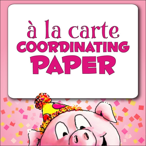 à la Carte PAPER - DIY Printable Il_570xn