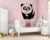 Vinyl Wall Decal Sticker Cute Panda OSAA661B
