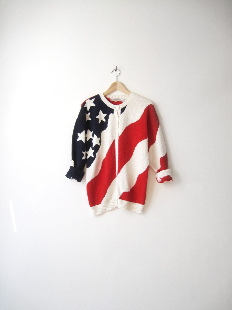 American Flag Cardigan