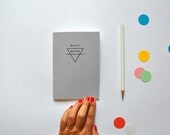 Daily notes - Small notebook in grey