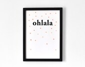 Ohlala . A3 Print