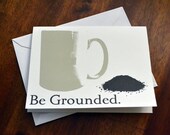 Coffee Card, For Him, Card, Greeting Card, Coffee, Thinking of You, I Love You, Stationery, Coffee Shop, Fathers Day Card, Humorous, Funny