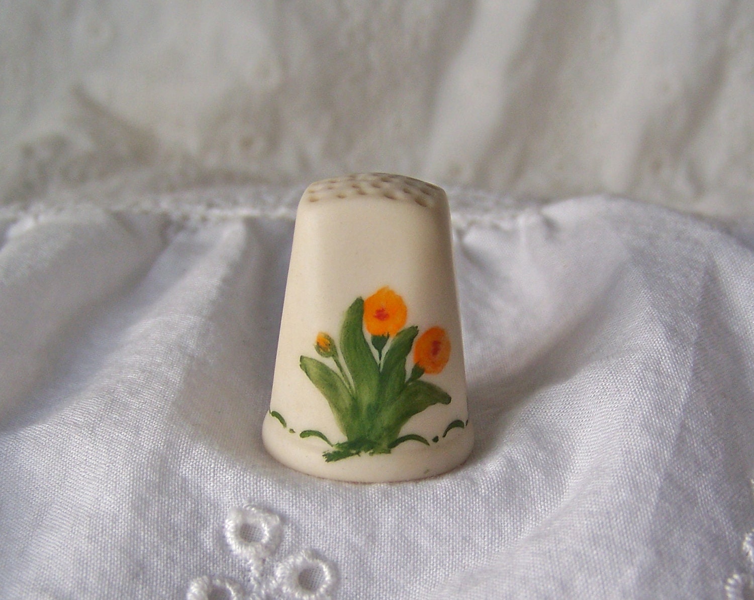 Vintage Thimble Signed and Numbered Universal Studios