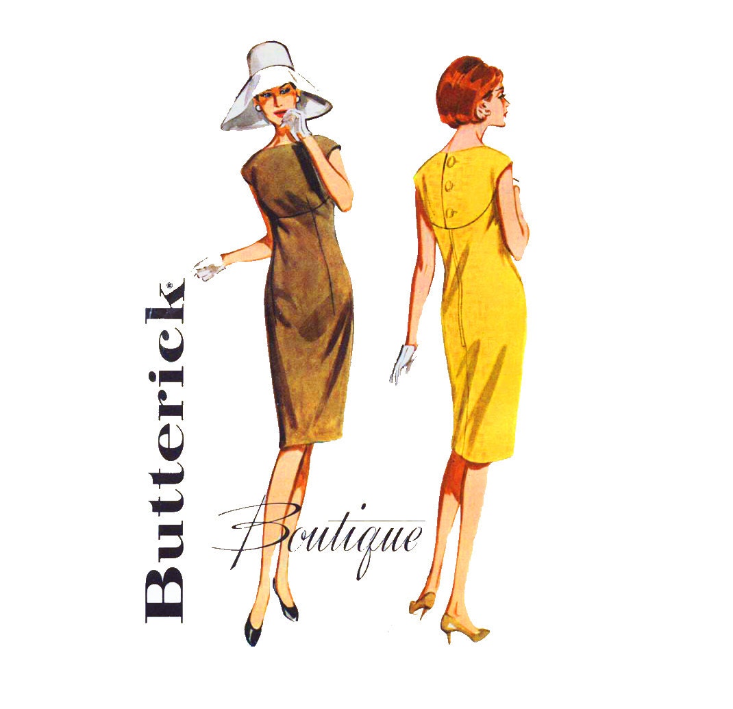 Sheath Dress Pattern Butterick