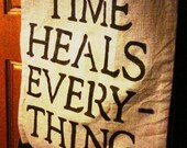 Canvas, Tote, Bag, Large, Oversized, Crossbody, Quote, Phrase, Word, Statement, Custom, Love, Gray, White, Gift-