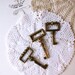 geometric italian vintage keys - No.84