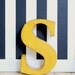 Handmade decorative letter