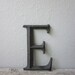 Antique Letter E