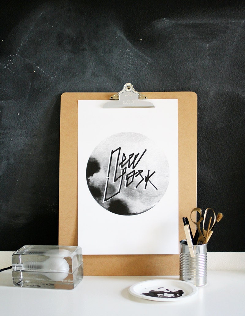 New York typography print