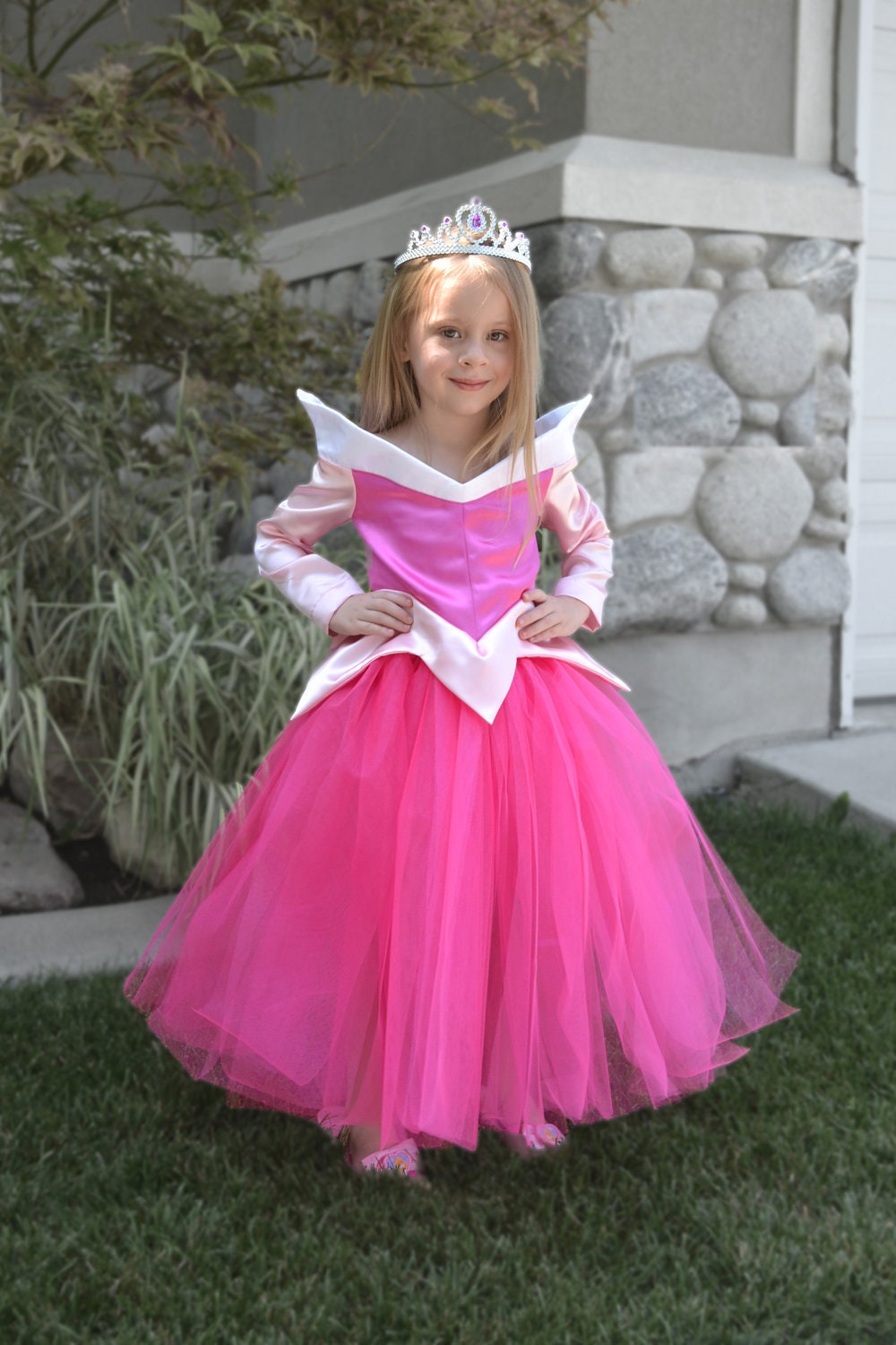 Sleeping Beauty Costume Dress, Princess Aurora Size 3 Ready to ship