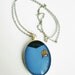 Star Trek Blue Shirt Necklace Geek Sci Fi Spock