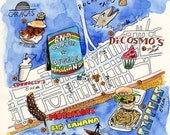 100% Hurricane Sandy Relief-Rockaway Beach Map