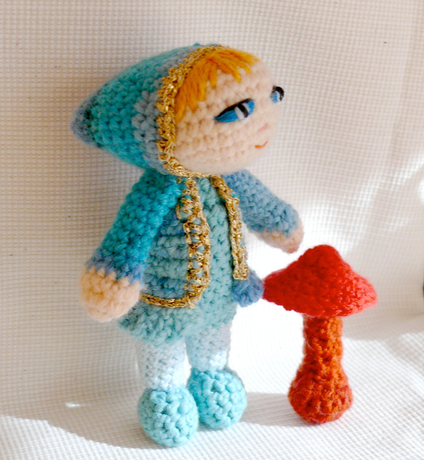 Amigurumi crochet doll IRINA, toys, plush doll,gift,wool toy, children toy