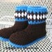 PDF Instant Download - Crochet Pattern 065 - Childrens Boots ( includes seven sizes)