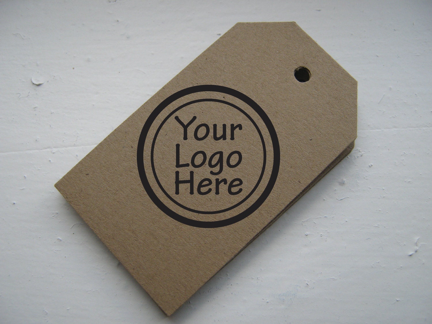Wedding Favor Tags Kraft Brown Hang Swing Label - Set of 200 - Rectangle Il_170x135