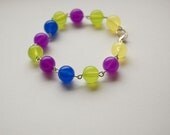 SALE FURTHER REDUCED Orb Bracelet - "Fruit Salad"