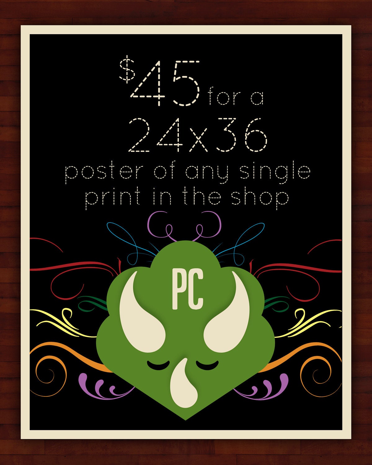 Papersaurus special - Get any single print as a 24x36 poster