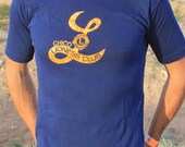 Chico Lioness Club - Vintage 80s Retro Blue Indie T-shirt, Belton, Medium
