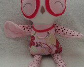 Plush Owl Doll, Handmade Boy or Girl Cloth Owl Doll toy, makes a great gift for any child