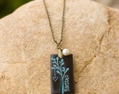 New Mom Blessed Pendant Necklace