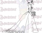 Digital Stamp - Wedding Bliss - Digital Image